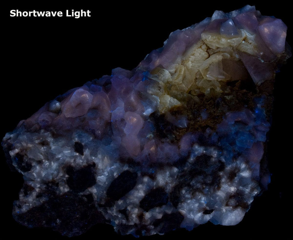 Calcite, Fluorite, Quartz from Tenneessee, USA