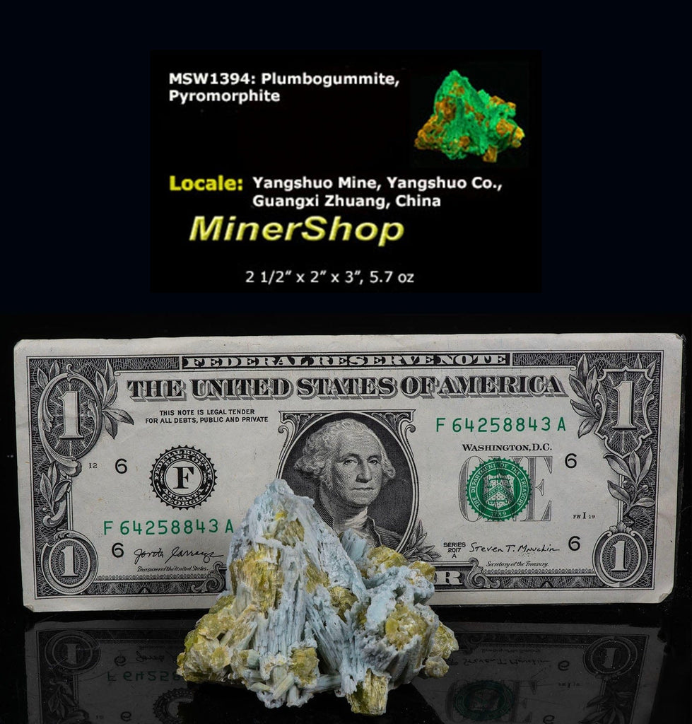 Plumbogummite After Pyromorphite - China