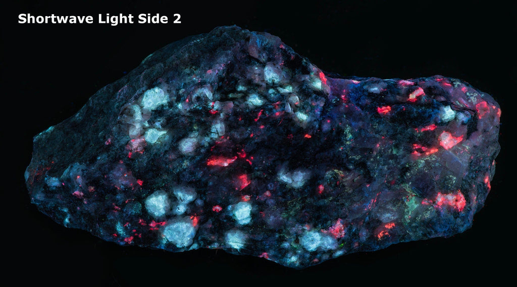A large fantasy rock with excellent chkalovite eyes from Greenland