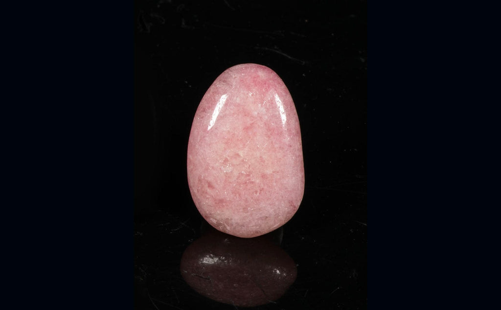 A Piece of Tumbled Tugtupite Stone