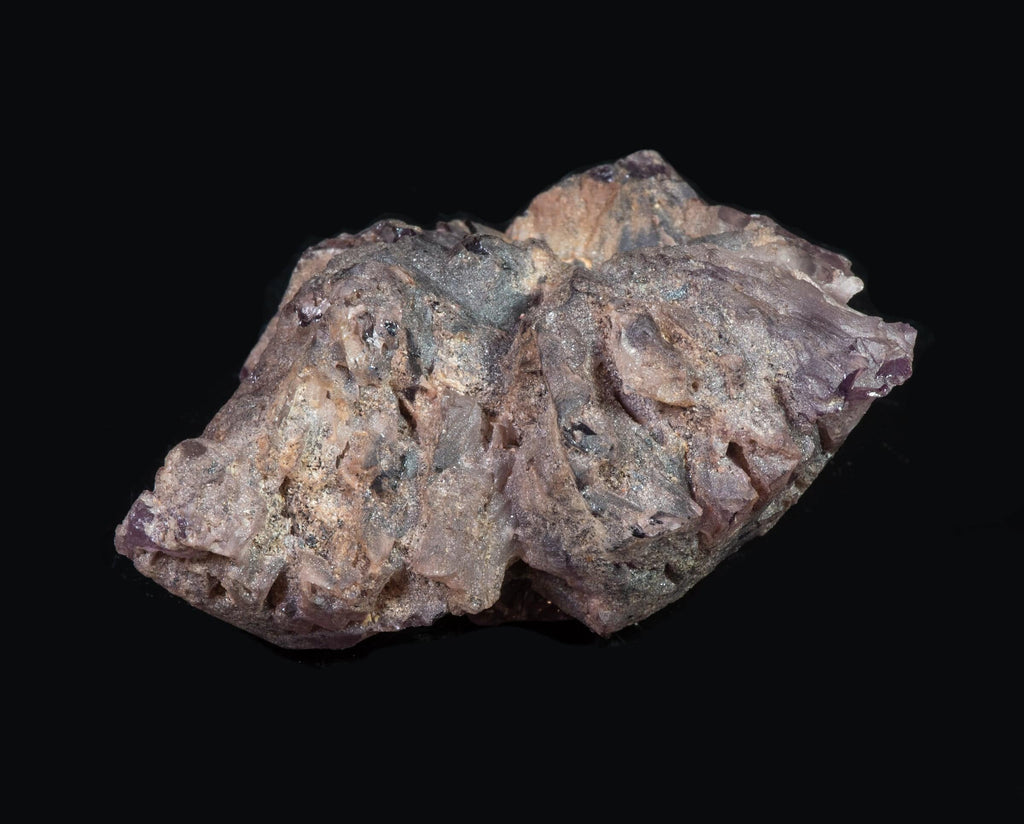 Deep purple etched amethyst crystal from Roosevelt Dam, Arizona. 